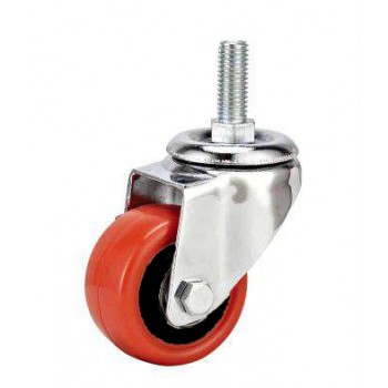 Roda PU 2" Drat Hidup Vintech