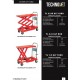 hand scissor lift table techno lift