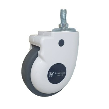 Roda Hospital Dop Single Wheel 5 inch Drat Hidup