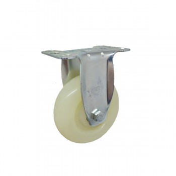 Roda Nilon Medium Duty TECHNO WHEEL Plat Mati